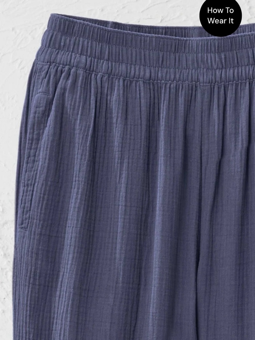 ☀️ 2/$20 Coldwater Creek light as air gauze pull-on pants - Picture 2 of 9